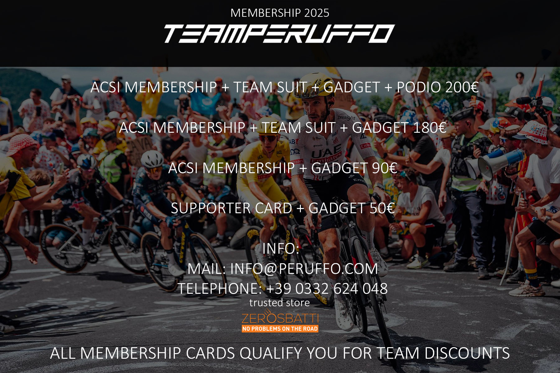 TEAMPERUFFO MEMBERSHIP 2025